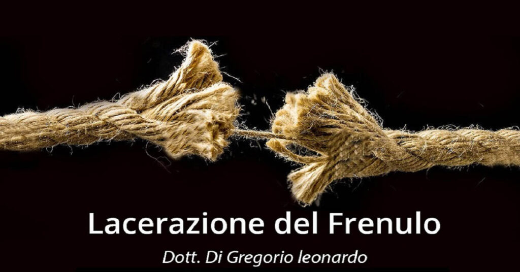 rottura del frenulo